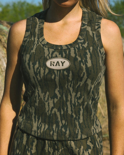 Camo Contour Tank Top