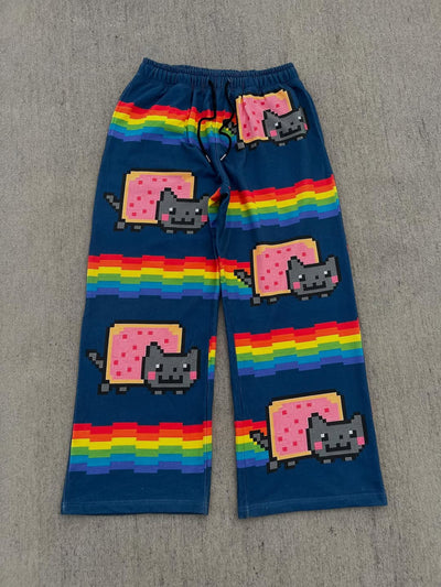 Nyan Cat Sweat Pants
