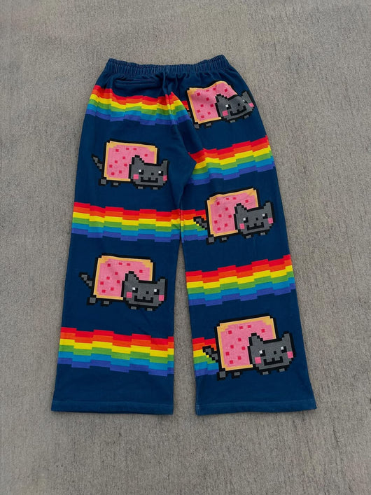 Nyan Cat Sweat Pants
